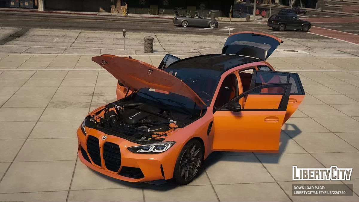 BMW M3 2023 року (Competition, CS та M Performance) (G8x) / GTA 5