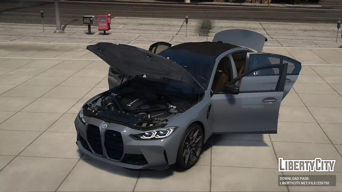 BMW M3 2023 року (Competition, CS та M Performance) (G8x) / GTA 5