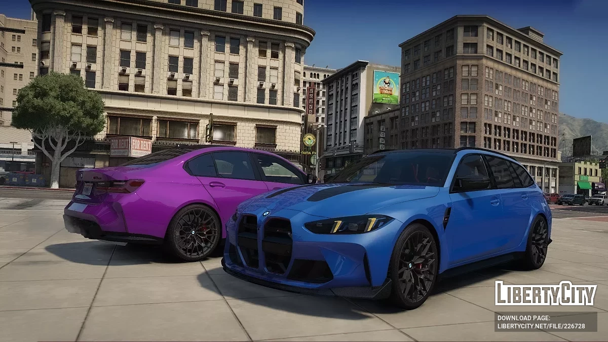2025 宝马 M3(竞争版、CS 和 M 性能版)(G8x)LCI / GTA 5