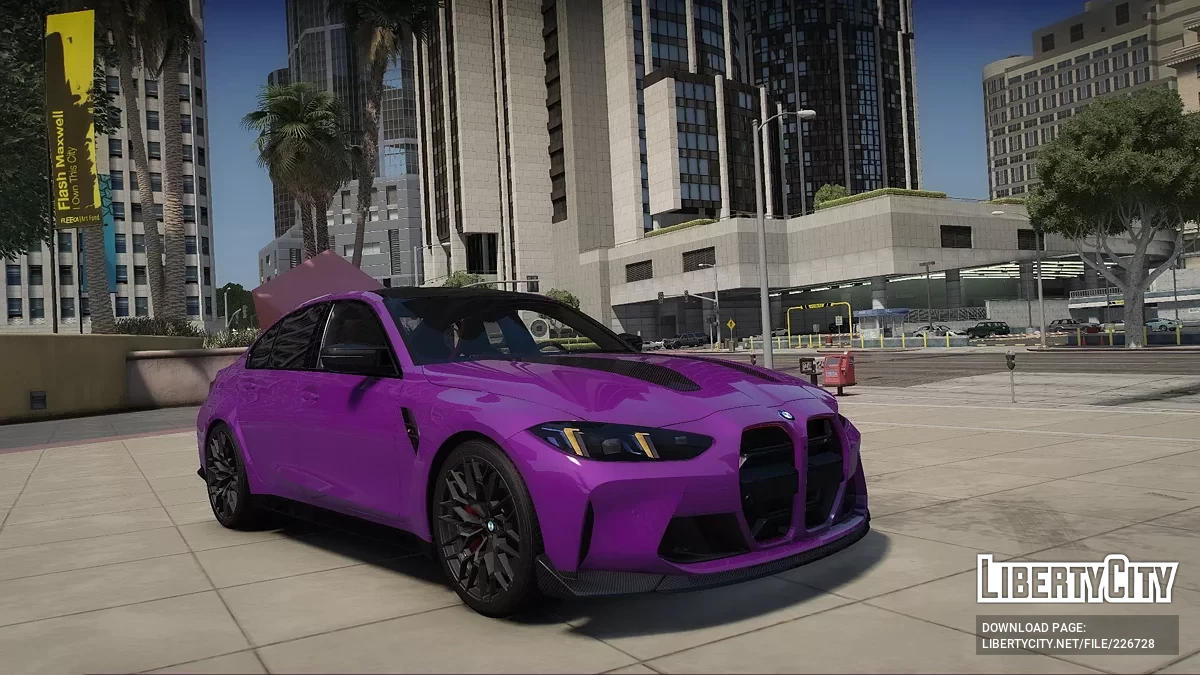 2025 宝马 M3(竞争版、CS 和 M 性能版)(G8x)LCI / GTA 5
