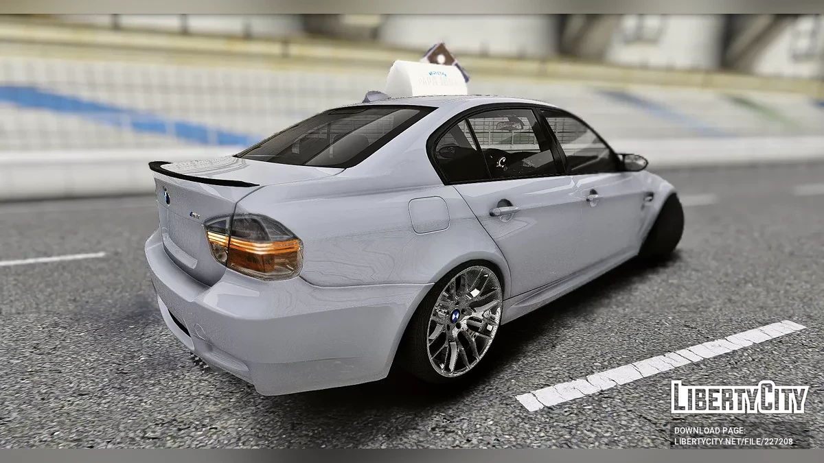 带有外观损伤的BMW M3 E90 / GTA 5