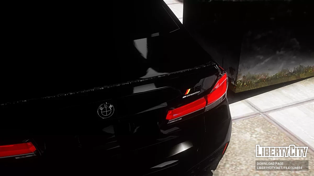 BMW M5 F90 (Édition Allemande) / GTA 5