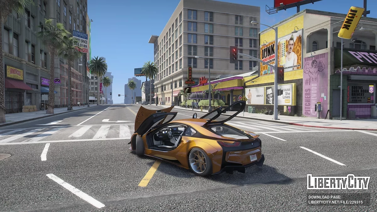 BMW i8 Liberty Walk v1.0 / GTA 5