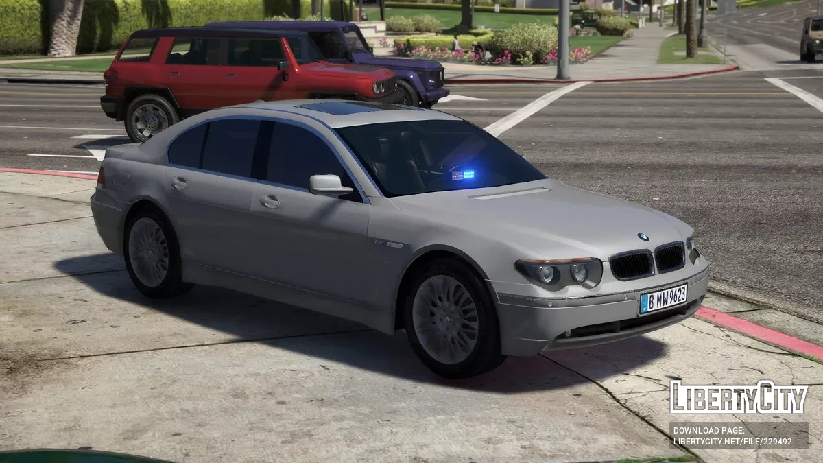 2001 BWM 7 E65 Unmarkierte Polizei / GTA 5