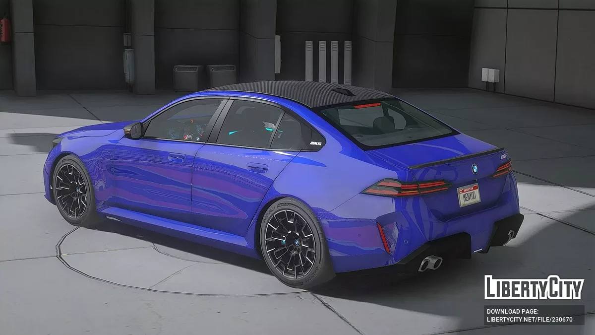BMW M5 Limousine 2025 v1.0 / GTA 5