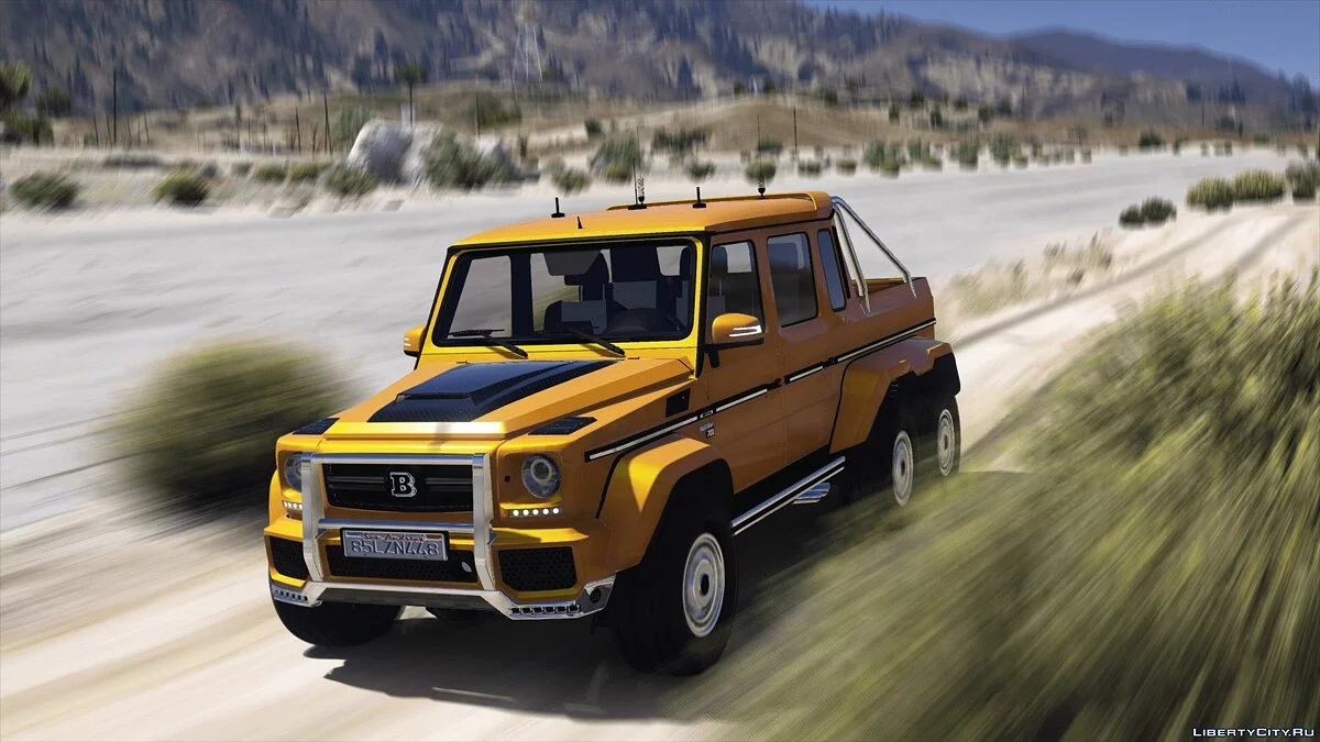 BRABUS 700 G63 AMG 6x6 (Add-on/Replace) 1.0 / GTA 5