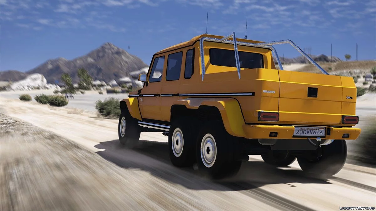BRABUS 700 G63 AMG 6x6 (Add-on/Replace) 3.0 / GTA 5