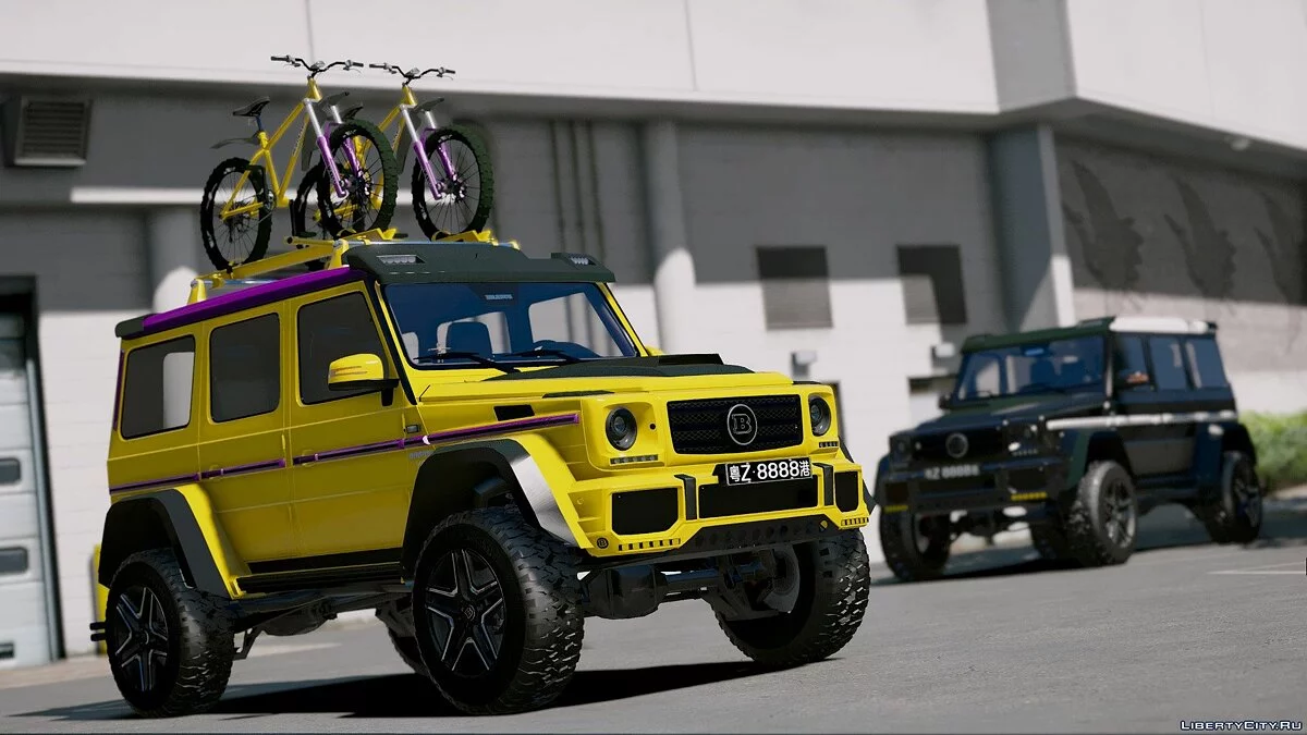 برابوس G500 4X4 (إضافة) 1.0 / جي تي أي 5