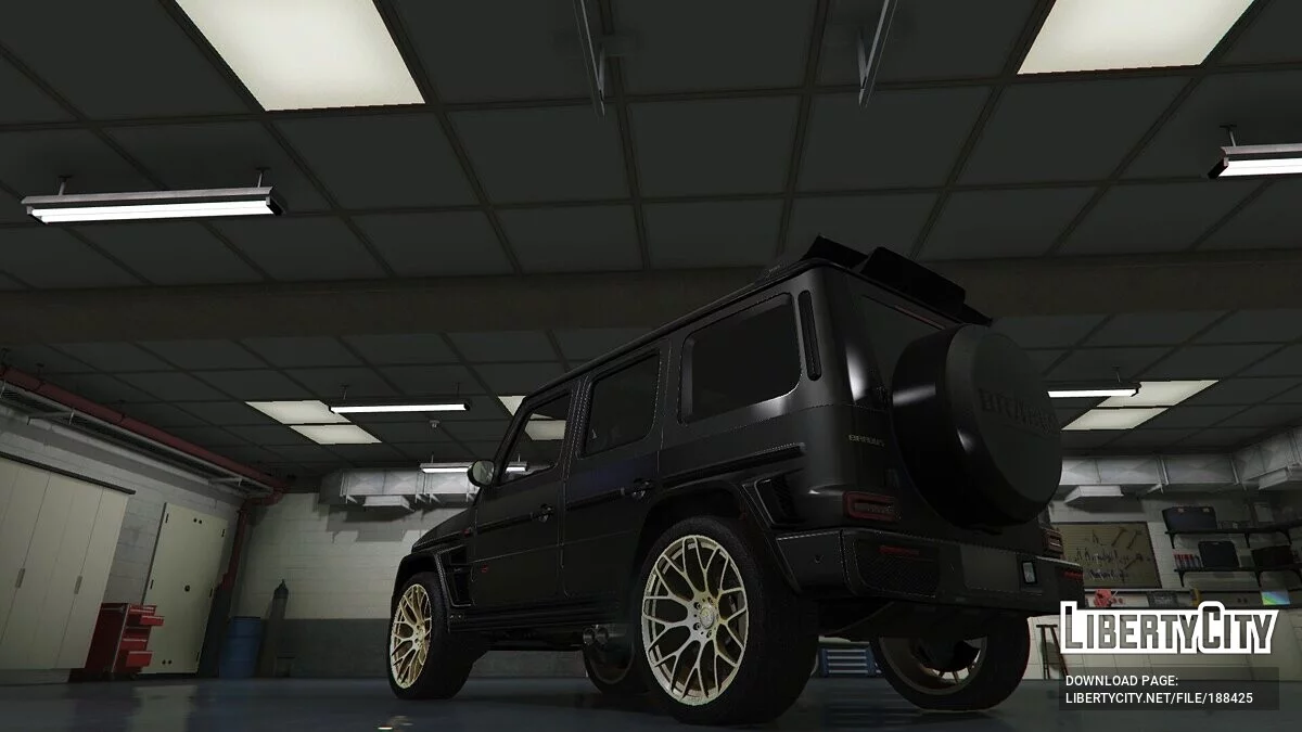 Brabus G800 Black & Gold 2021 / GTA 5