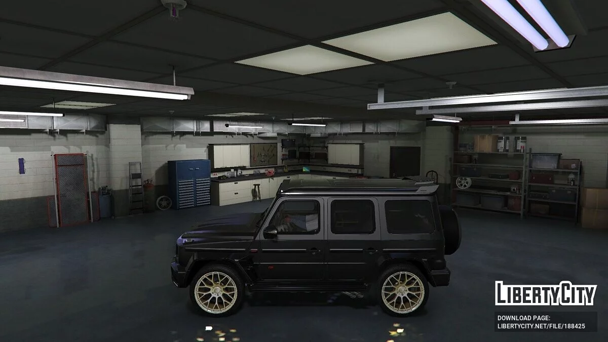 Brabus G800 Black & Gold 2021 / GTA 5