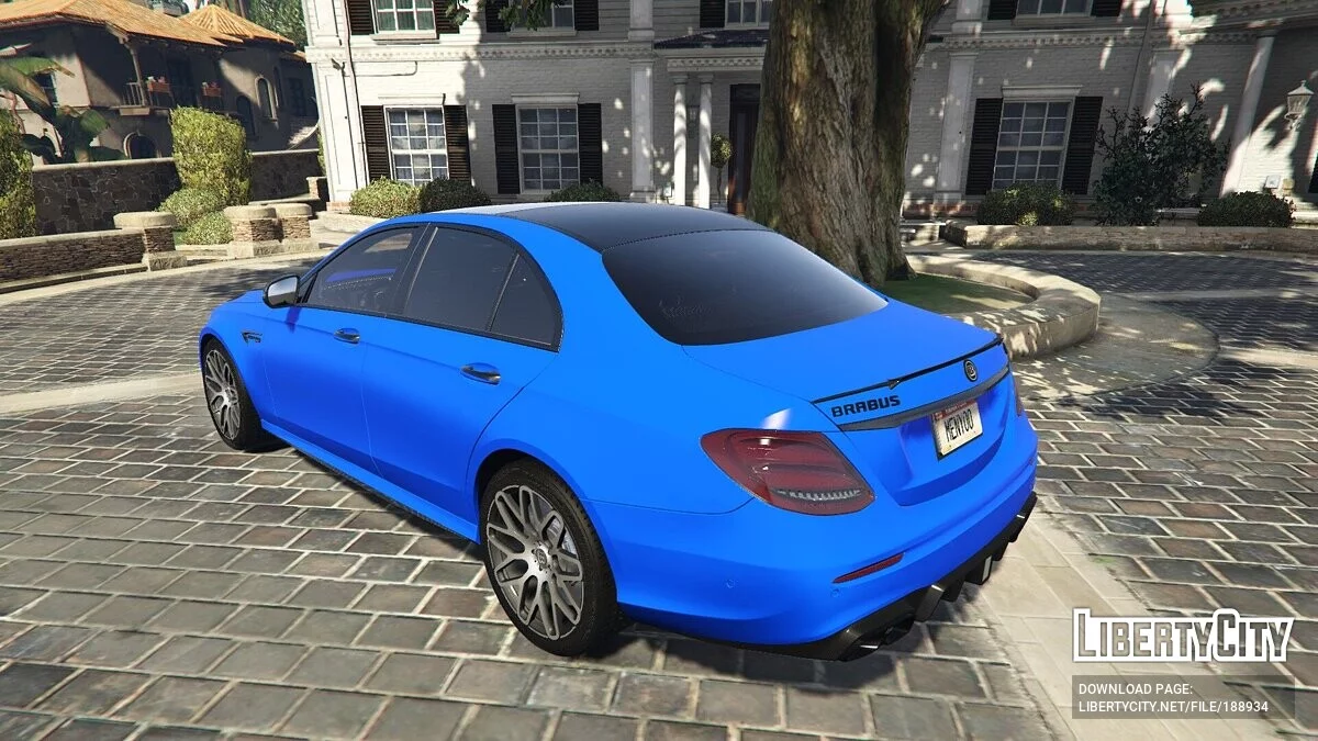 Mercedes Brabus E63s 2018 / GTA 5