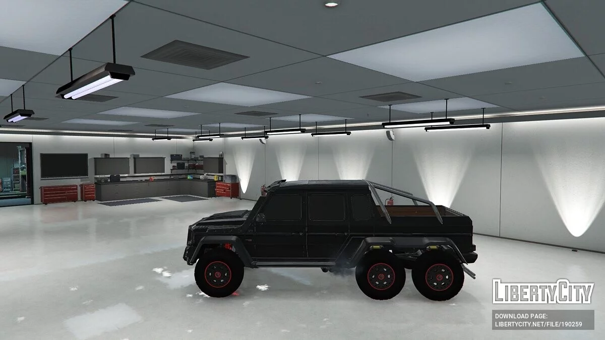 Brabus G800 6x6 2017 / GTA 5