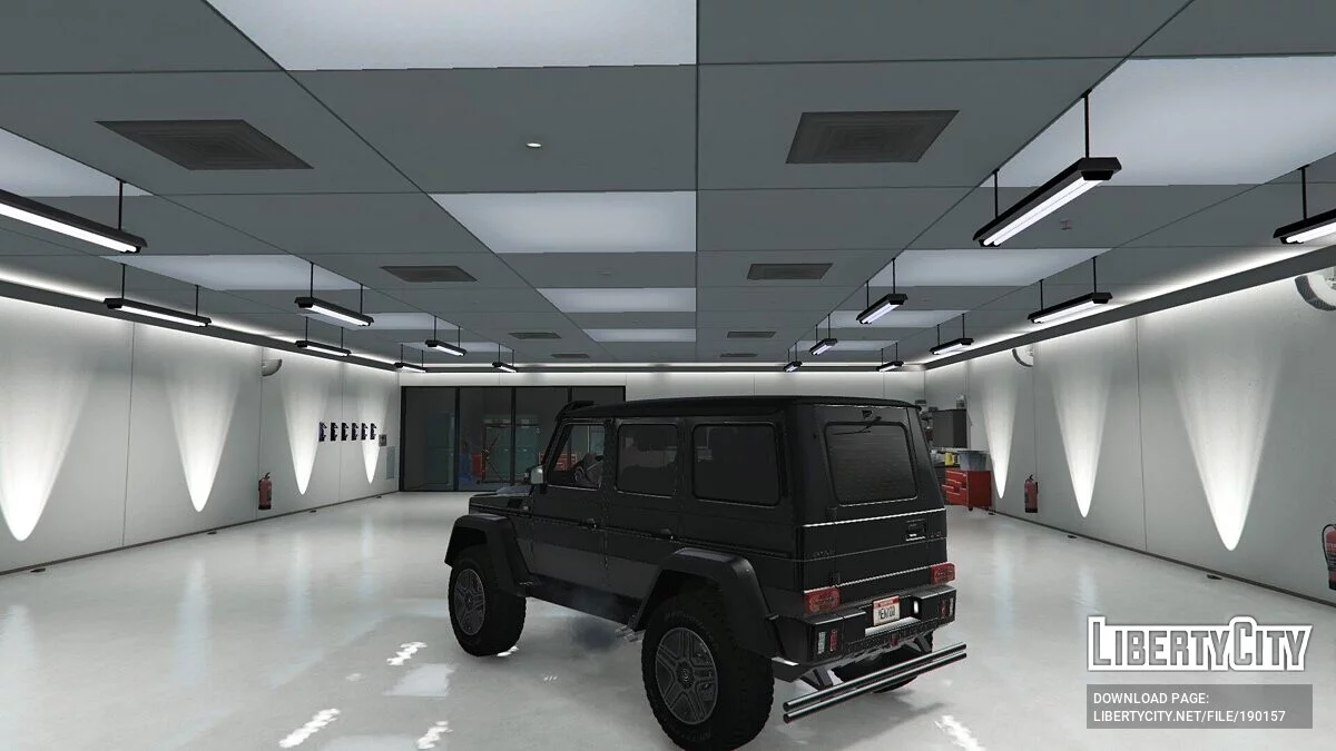 Brabus Mercedes G500 4x4 / GTA 5