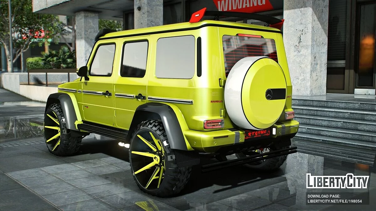 Brabus G900 Rocket on Forgiato 2 / GTA 5