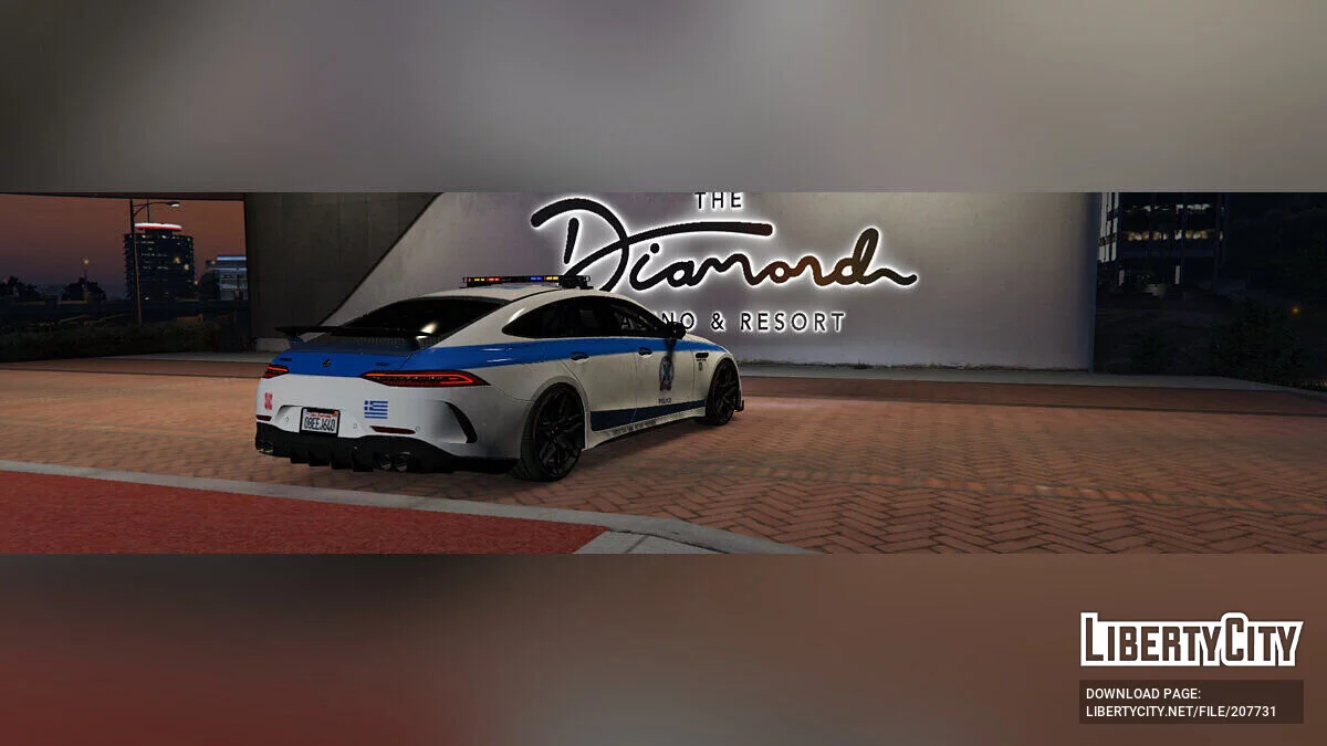 Brabus GT63s Los Santos Police / جي تي أي 5