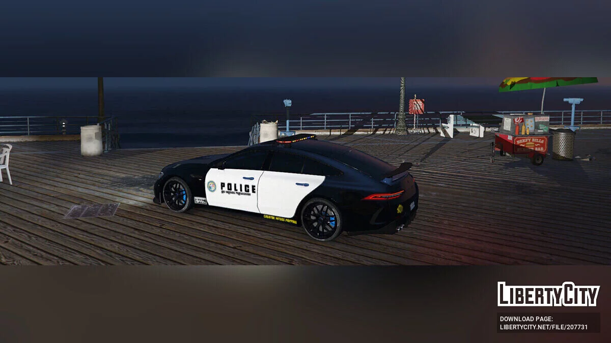 Brabus GT63s Los Santos Police / جي تي أي 5