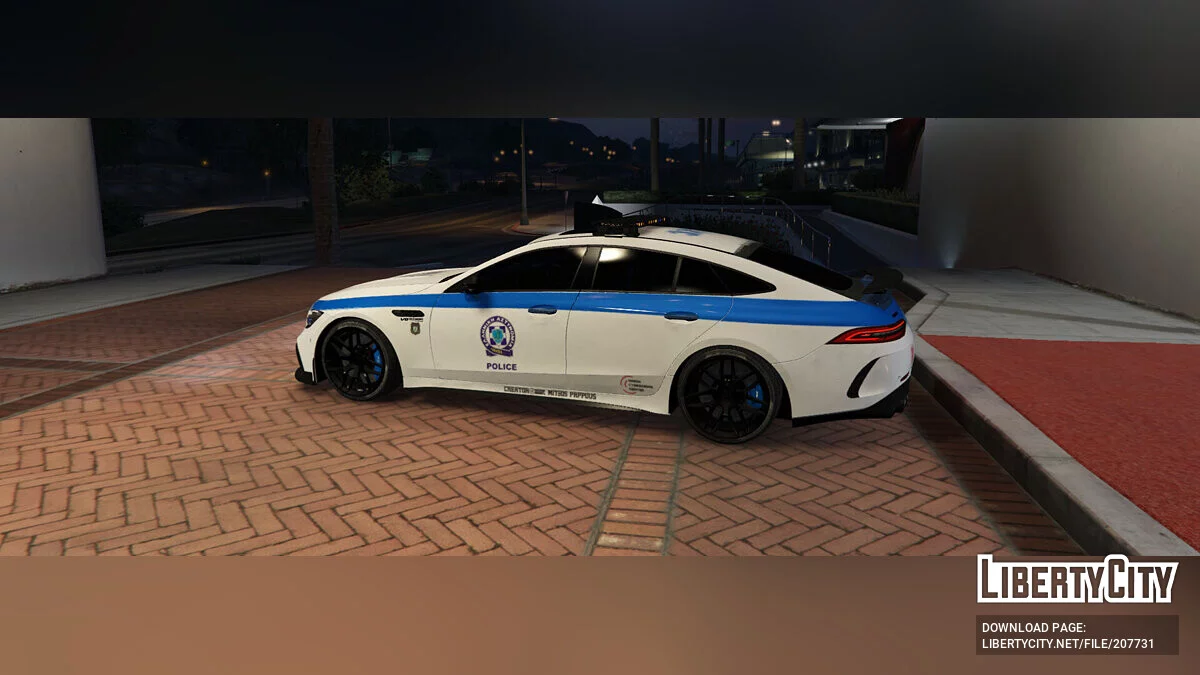 Brabus GT63s Los Santos Police / جي تي أي 5