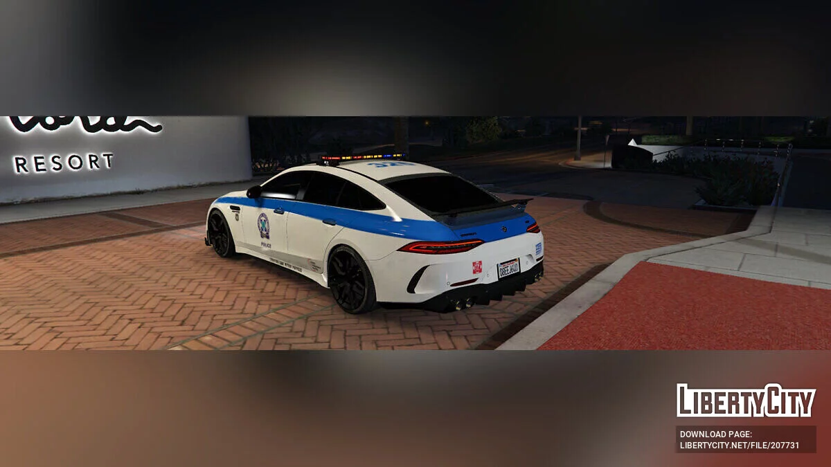 Brabus GT63s Los Santos Police / جي تي أي 5