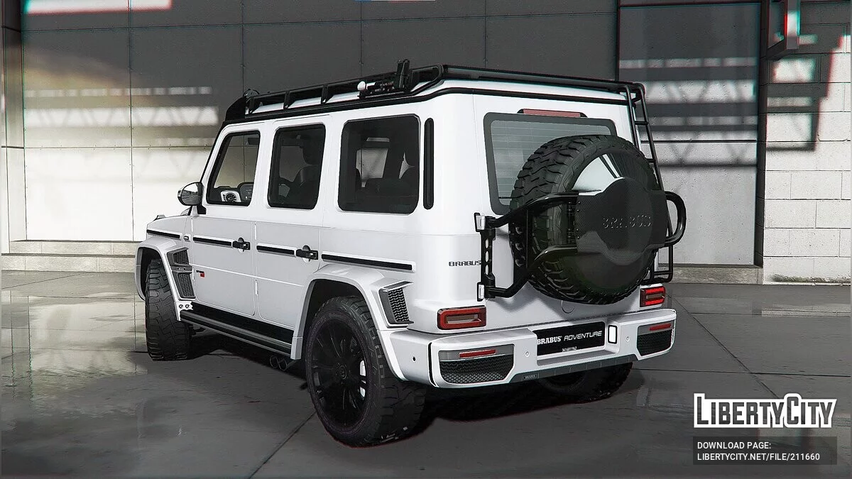 2019 Brabus 550 Adventure 4x4 Police / GTA 5