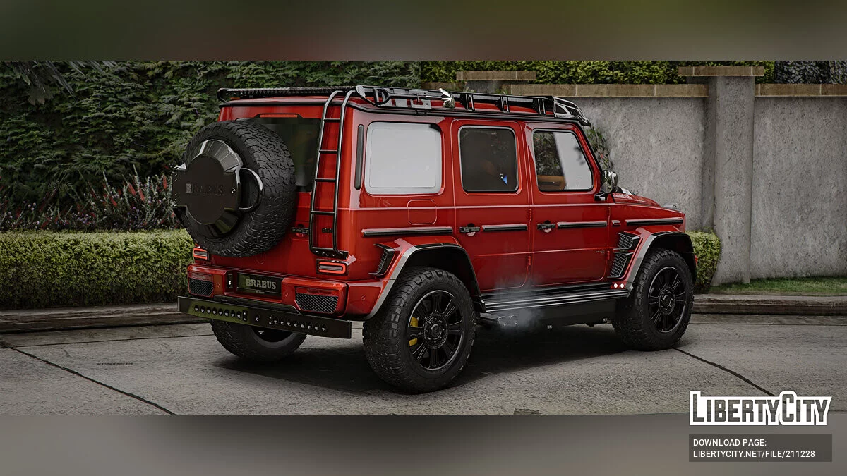 Mercedes Brabus 4x4 / GTA 5