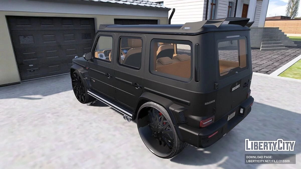 Mercedes Brabus G700 On Forgiatos / جي تي أي 5