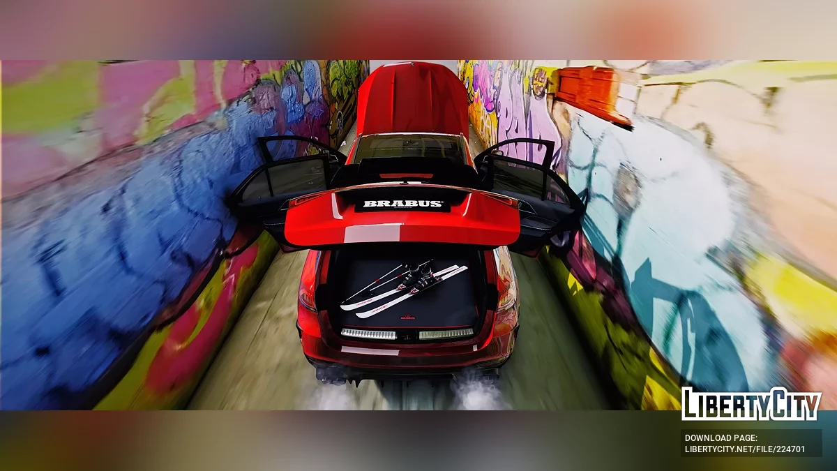 Mercedes GLE Brabus / GTA 5