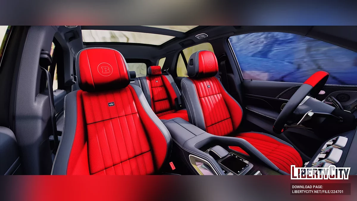 Mercedes GLE Brabus / GTA 5