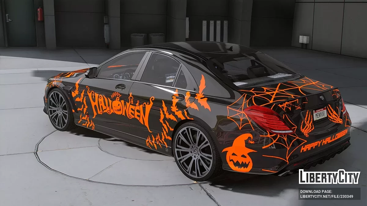 Brabus 900 W222 万圣节快乐 / GTA 5