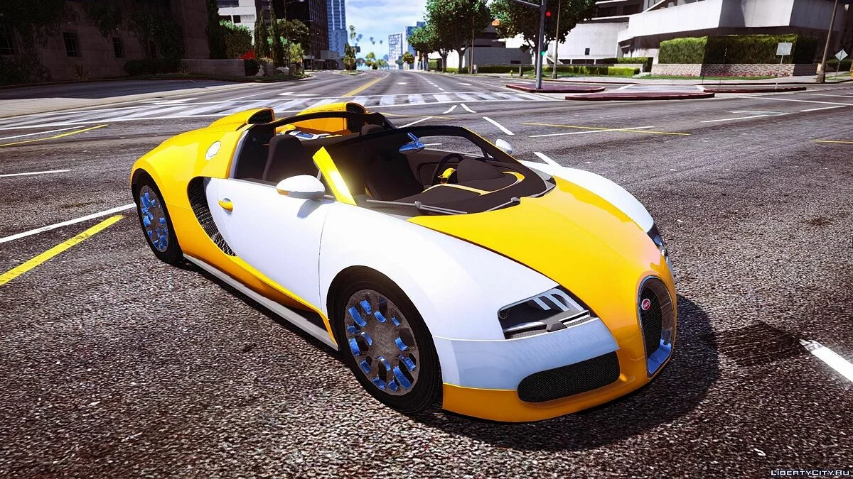 GTA V - Bugatti Veyron Grand Sport V2 / GTA 5