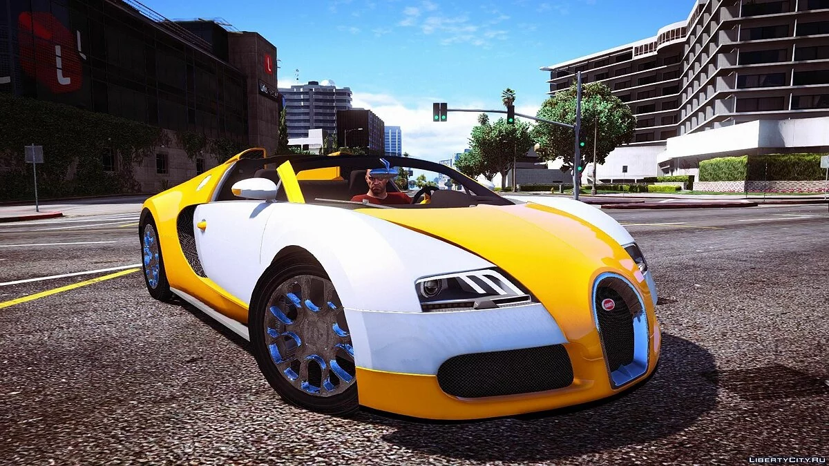 GTA V - Bugatti Veyron Grand Sport V2 / GTA 5