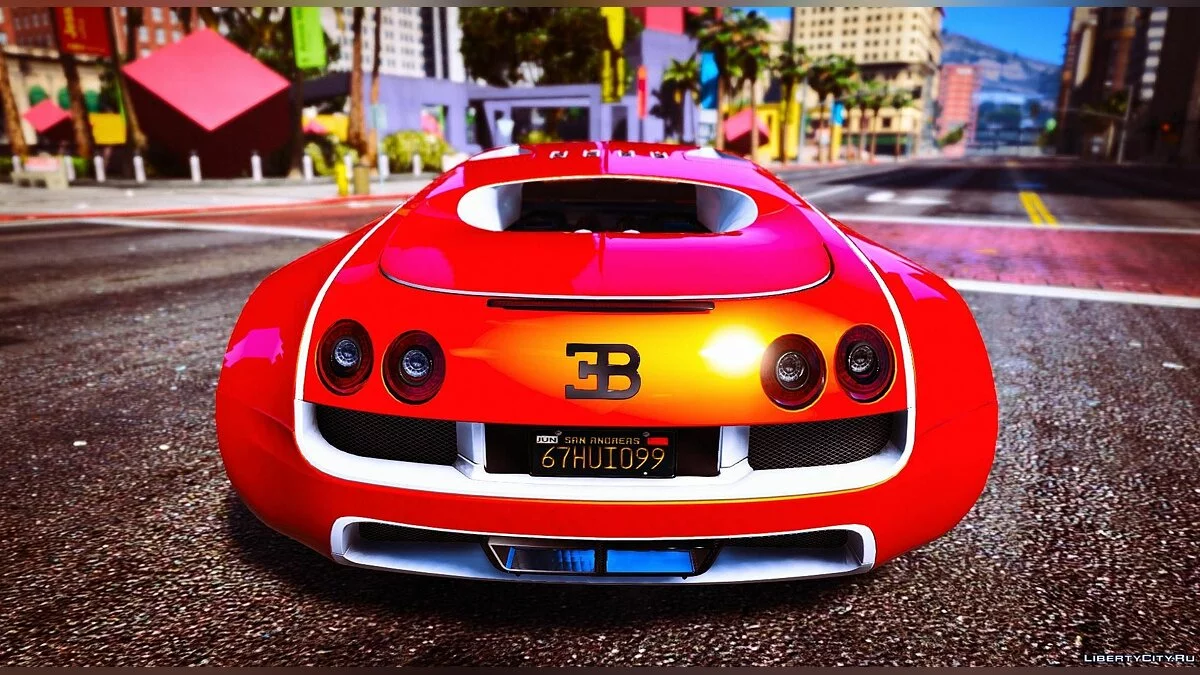 Bugatti Veyron [Заміна + Додаток + Тюнінг] Остаточна версія / GTA 5