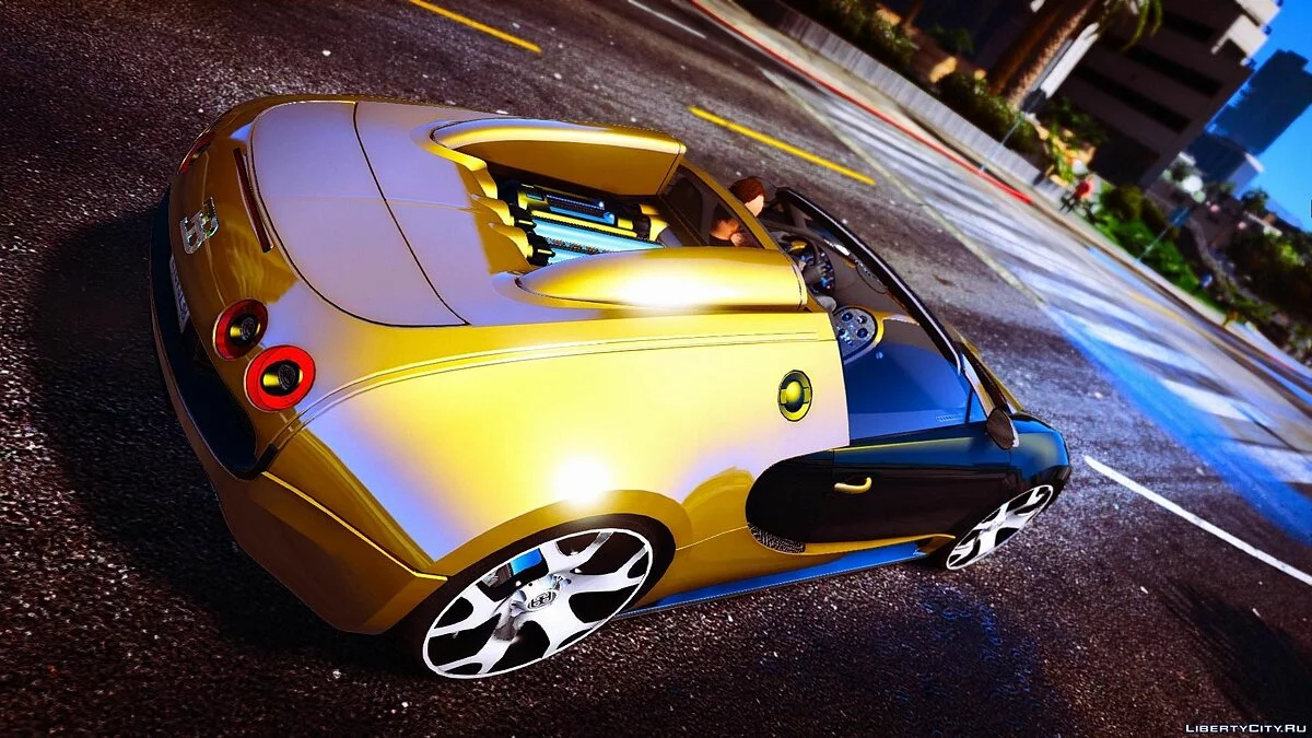 Bugatti Veyron [Заміна + Додаток + Тюнінг] Остаточна версія / GTA 5