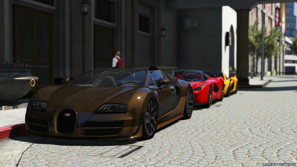 Bugatti gta 5 replace фото 98