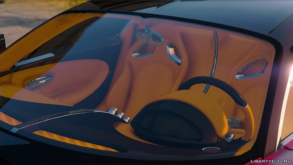 Bugatti Chiron 2017 [Add-On / Reemplazo | Alerón automático | Interior HQ] 2.0b / GTA 5