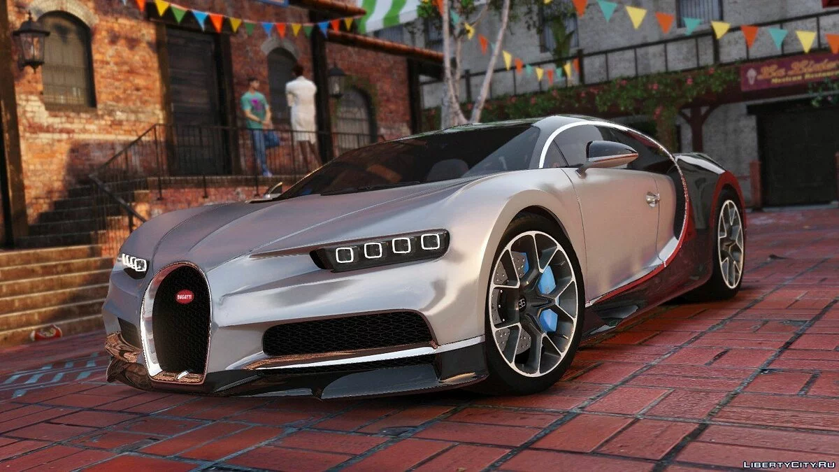 Bugatti Chiron [Replace] - Interior 2.0 / GTA 5
