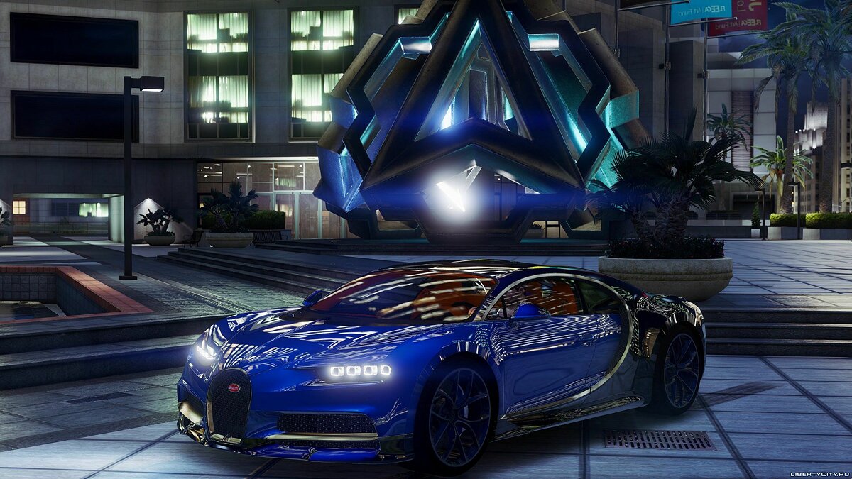 Bugatti chiron gta 5 фото 101