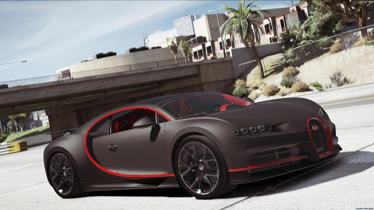 Bugatti chiron for gta 5 фото 12