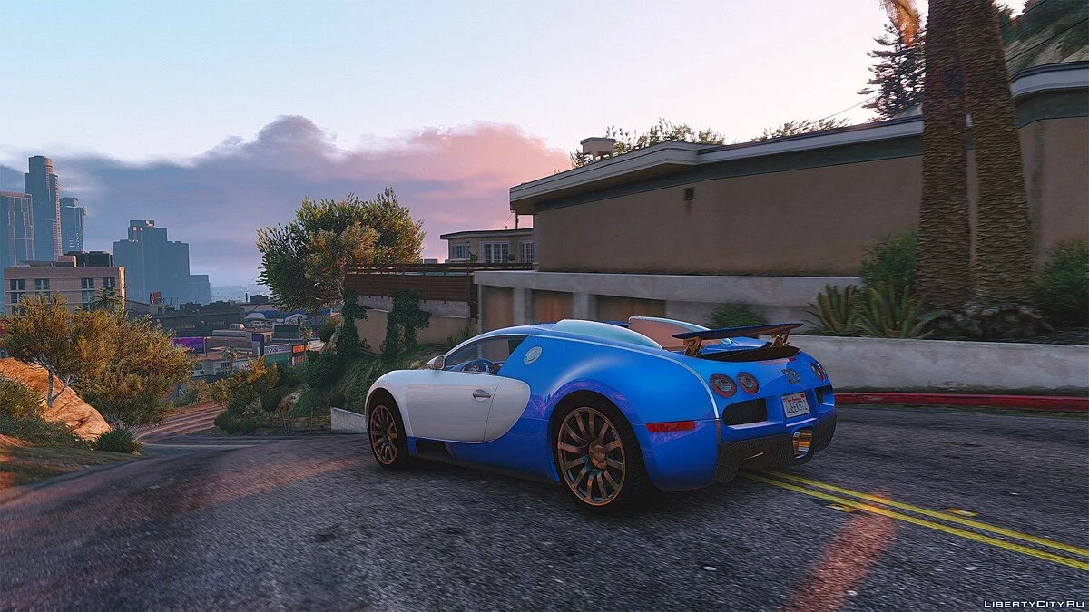 Bugatti Veyron 2009 [Add-On / Replace | Auto Spoiler | Animiert] 1.1 / GTA 5