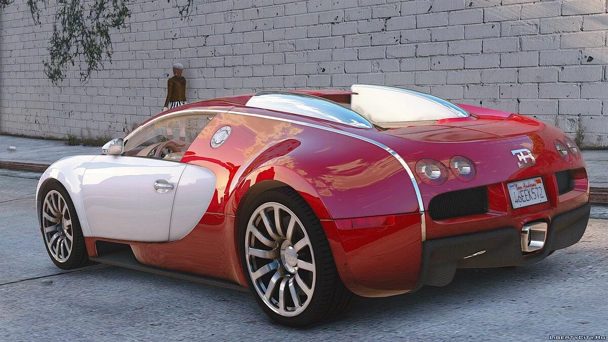 Bugatti Veyron 2009 [Add-On / Replace | Auto Spoiler | Animiert] 1.1 / GTA 5