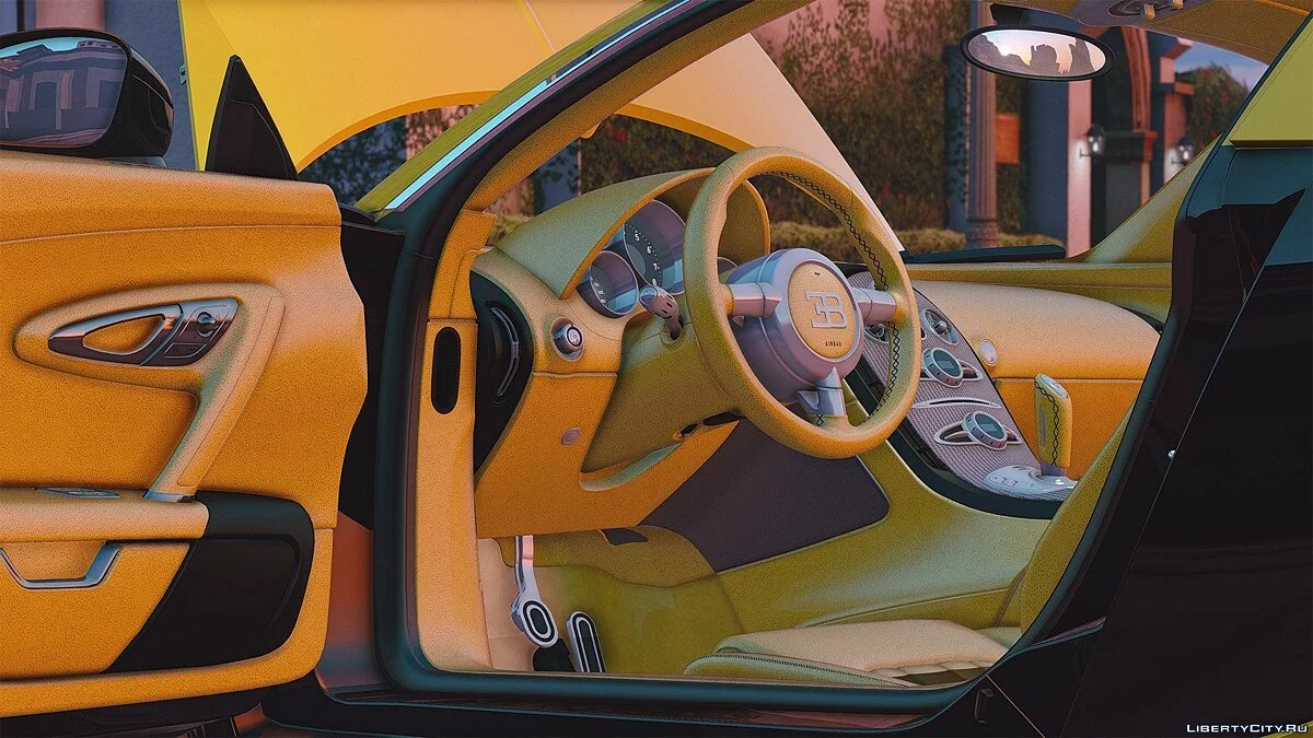 Bugatti Veyron 2009 [Add-On / Replace | Auto Spoiler | Animiert] 1.1 / GTA 5