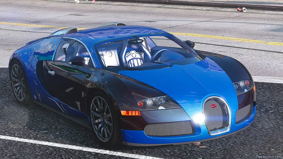 Bugatti Veyron 2009 [Add-On / Replace | Auto Spoiler | Animiert] 1.1 / GTA 5