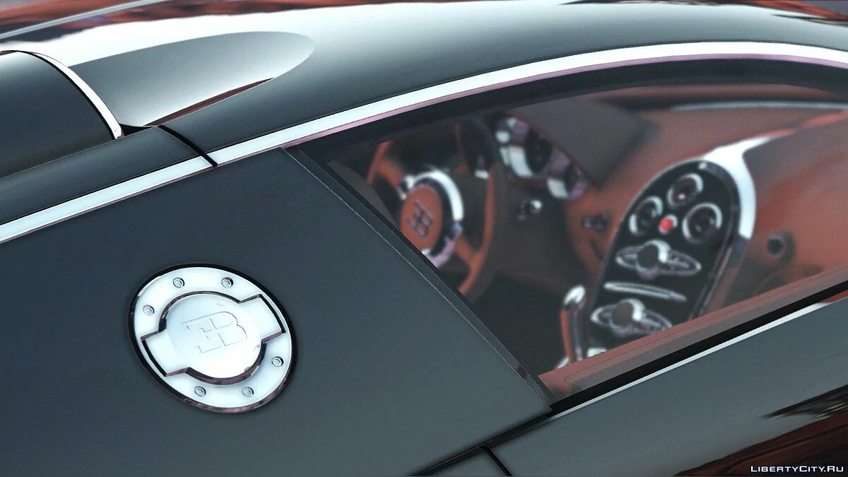 布加迪威龙黑色之歌 [附加内容 | 自动展示] / GTA 5