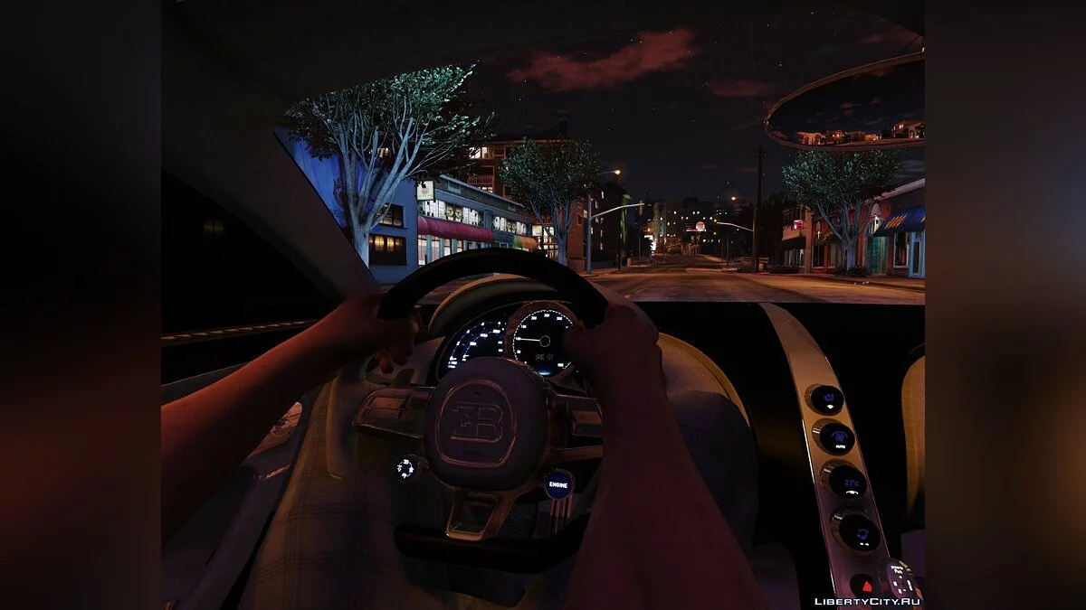 2017 Bugatti Chiron (Retextura) [Add-On / Replace | Alerón automático | HQ] 4.0 / GTA 5