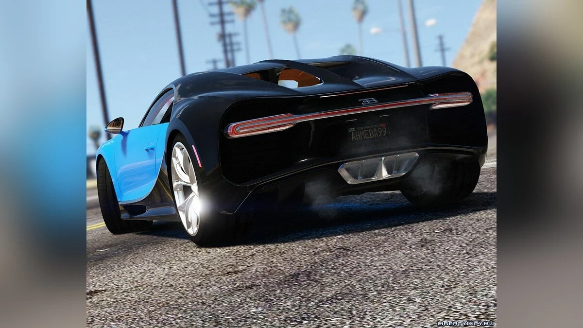 2017 Bugatti Chiron (Retextura) [Add-On / Replace | Alerón automático | HQ] 4.0 / GTA 5