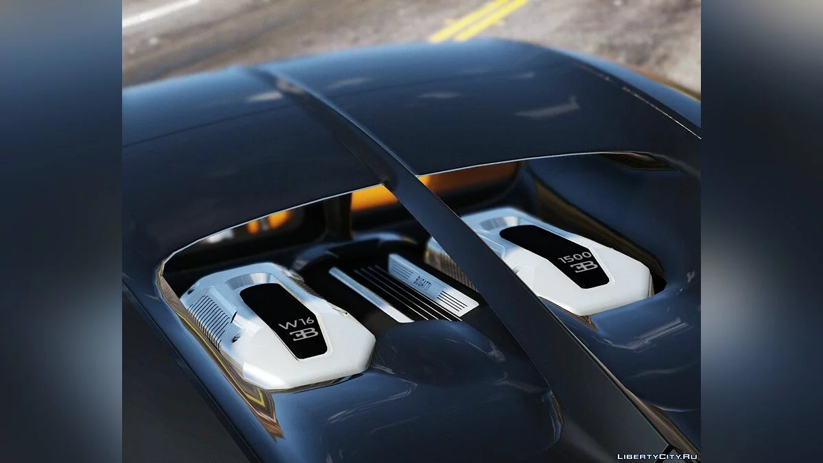 2017 Bugatti Chiron (Retextura) [Add-On / Replace | Alerón automático | HQ] 4.0 / GTA 5