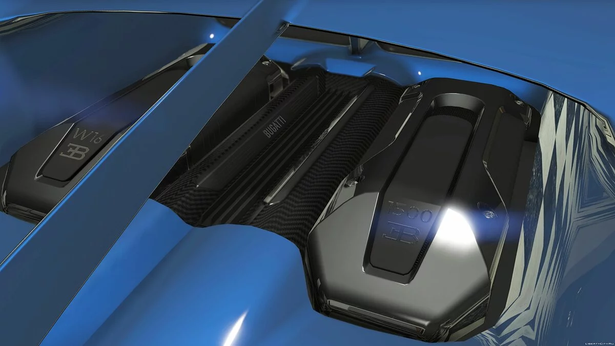 2017 布加迪 Chiron [模拟-数字仪表 | 车身涂装] 2.3 / GTA 5