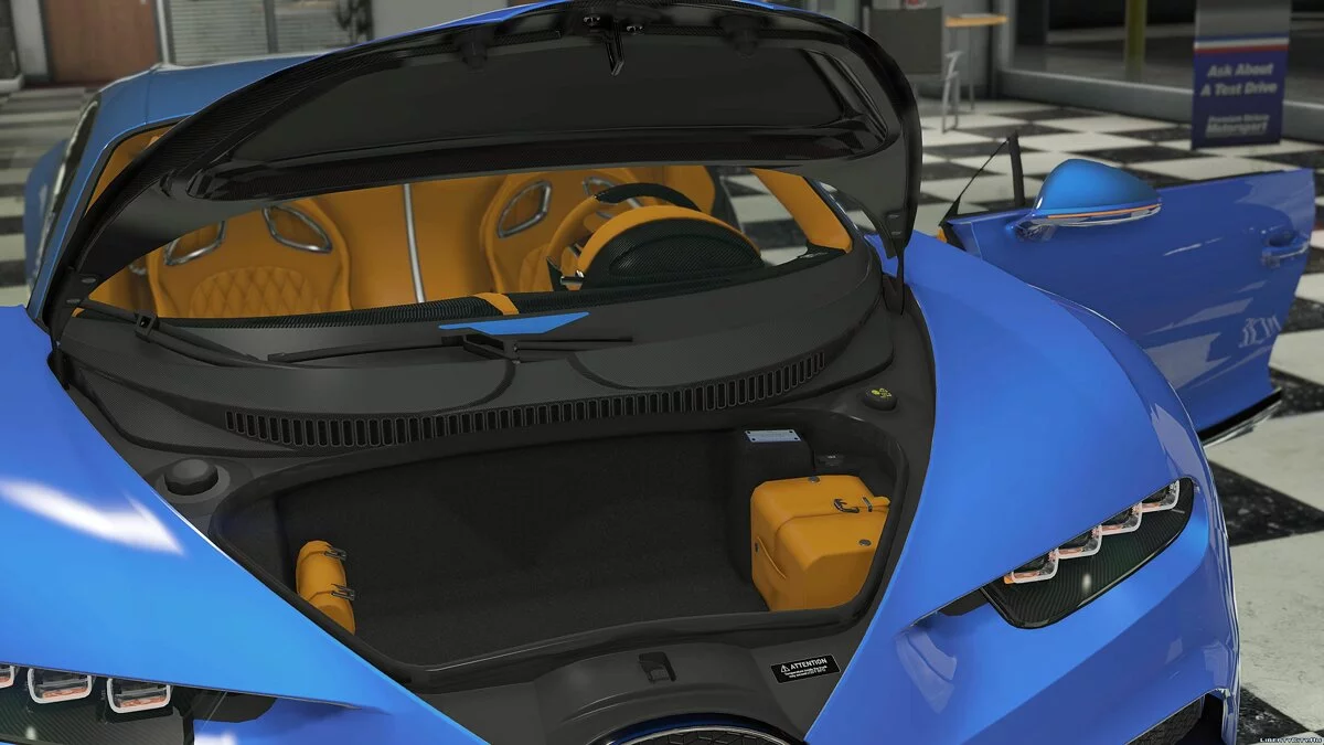 2017 Bugatti Chiron [Tuning | Livery | Diales Analógicos-Digitales] 2.4 / GTA 5