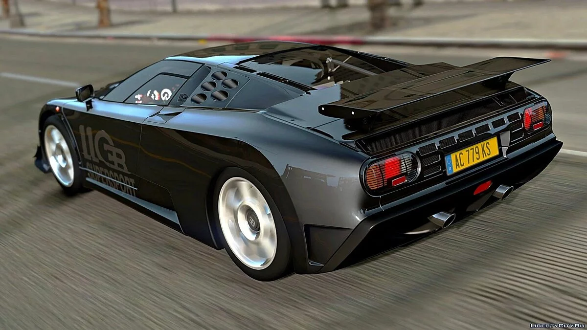 Bugatti EB110 Super Sport 1992 v1.2 / GTA 5