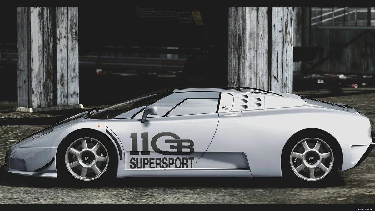 Bugatti EB110 Super Sport 1992 v1.2 / GTA 5