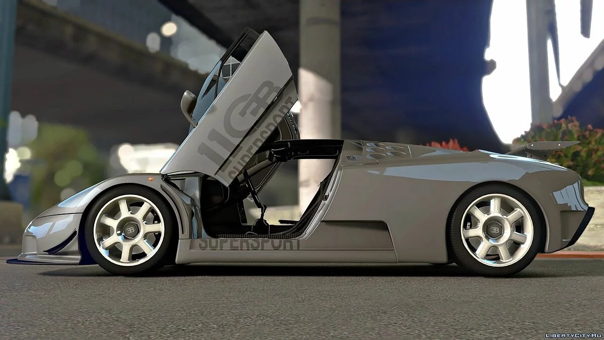 Bugatti EB110 Super Sport 1992 v1.2 / GTA 5